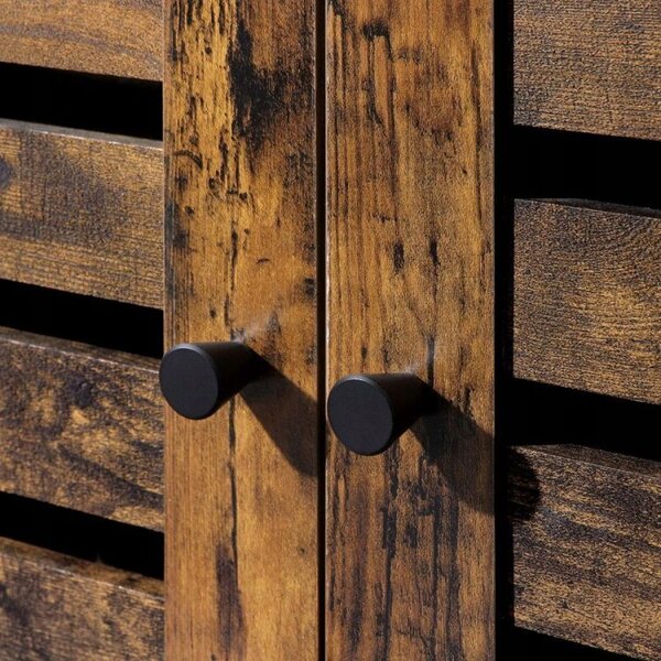 Dulap de baie sub chiuvetă - stil rustic