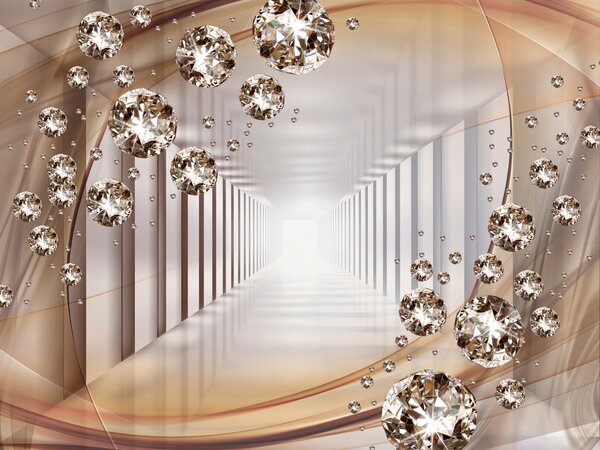 Tapet Lumină, design interior și decorațiuni, Fototapet 3D, Fototapet 3D Tunnel, u79958 : Uwalls.ro