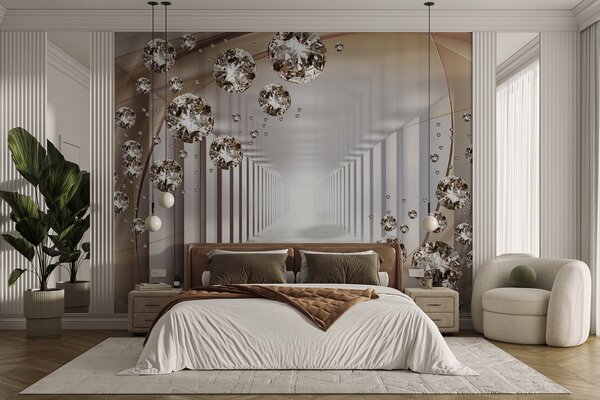 Tapet Lumină, design interior și decorațiuni, Fototapet 3D, Fototapet 3D Tunnel, u79958 : Uwalls.ro
