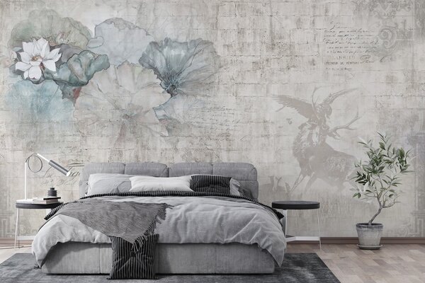Tapet Floare, artă și petală, Fototapet Textură, u04724 : Uwalls.ro