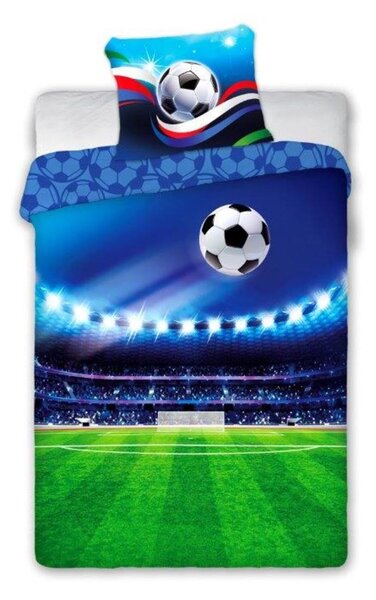 Lenjerie de pat pentru copii Stadion de fotbal Football