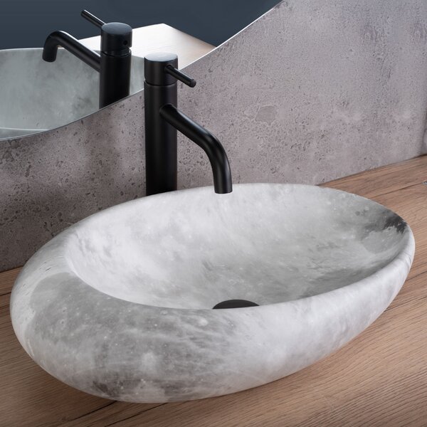 Lavoar pentru blat Rea Roxy C Stone L.GREY