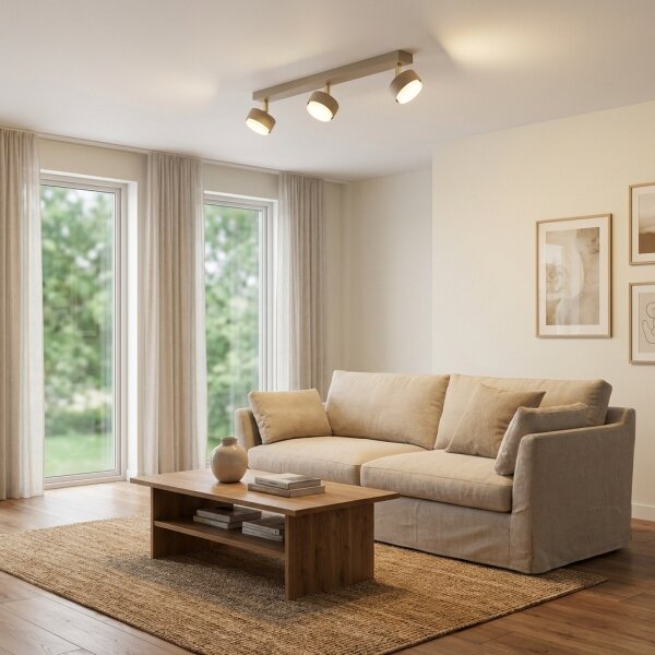Brilagi - Spot LED MONO 3xGX53/13W/230V bej
