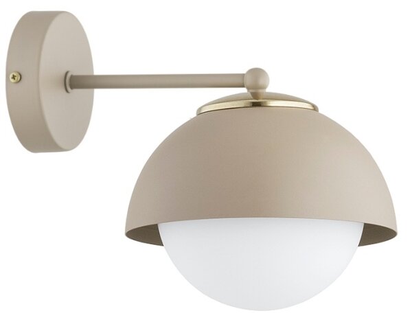 Brilagi - Aplica de perete COSMO 1xE27/60W/230V bej/auriu