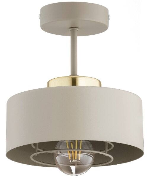 Brilagi - Lustru aplicat SPRING 1xE27/60W/230V, bej/auriu