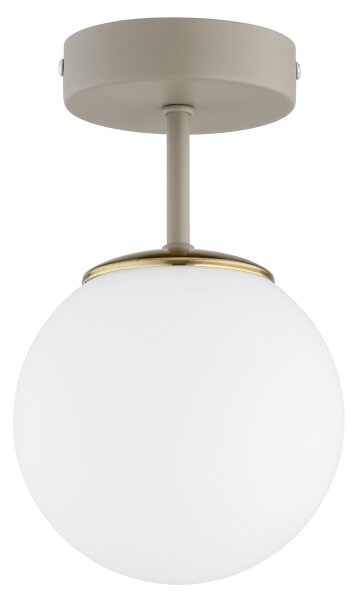 Brilagi - Lustră aplicată MILO ECRU 1xE27/60W/230V bej/auriu