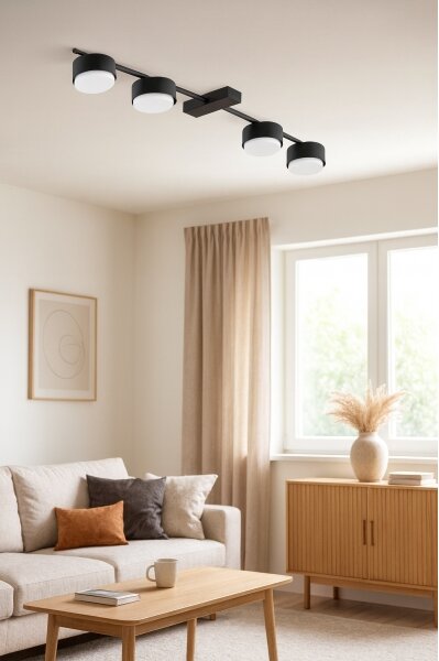 Brilagi - Spot LED MONO 4xGX53/12W/230V negru
