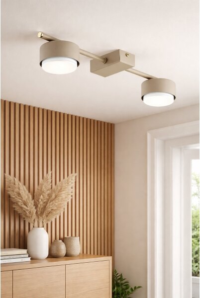 Brilagi - Spot LED MONO 2xGX53/13W/230V bej