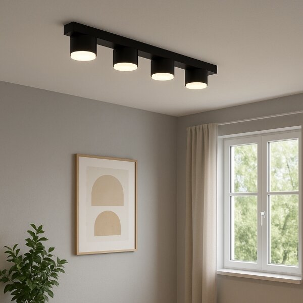 Brilagi - Spot LED MONO 4xGX53/13W/230V negru