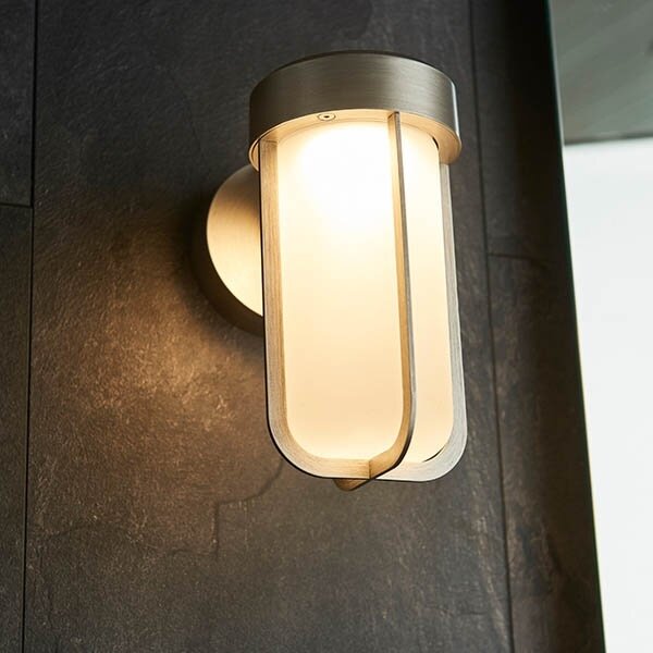 Endon 94990 - Aplica de baie LED, 8 W, 230 V, IP44, 2700 K, crom mat