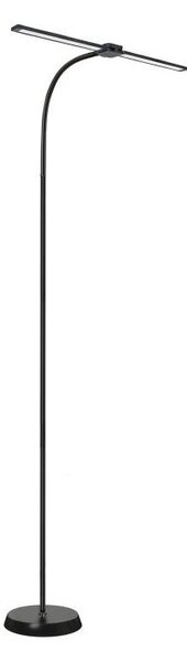 Lampă LED de podea dimabilă TEILO, 14W, 230V, 3000/4000/6000K, neagră