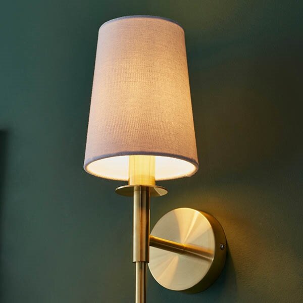 Endon 92955 - Lampă de perete 1xE14/6W/230V alb/auriu