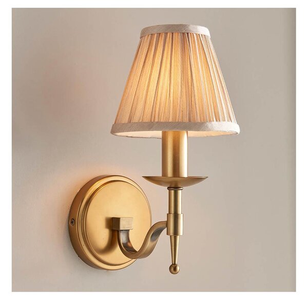 Endon 63653 - Lampă de perete STANFORD 1xE14/40W/230V alamă/bej