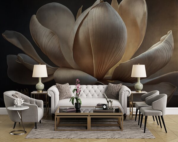 Fototapet Magnolie grațioasă în lumină blândă, Fototapet flori 3D, Fototapet populare, u94507 - Tapeko.ro