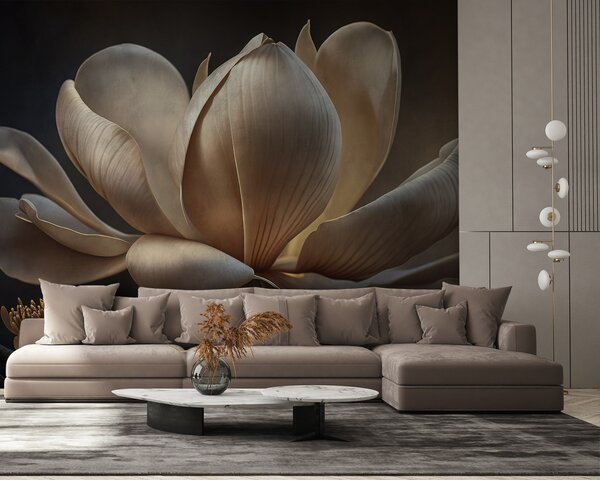 Fototapet Magnolie grațioasă în lumină blândă, Fototapet flori 3D, Fototapet populare, u94507 - Tapeko.ro