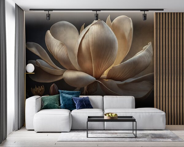 Fototapet Magnolie grațioasă în lumină blândă, Fototapet flori 3D, Fototapet populare, u94507 - Tapeko.ro