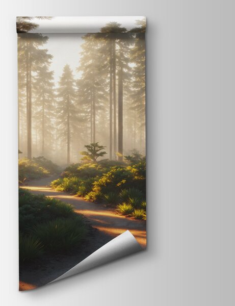 Fototapet Poteca printr-o pădure, Fototapet pădure, Fototapet populare, u94531 - Tapeko.ro