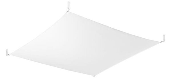 Sollux SL.0738 - Plafonieră LED LUNA, 4x G13 / 8,5W / 230V, 105 x 105 cm, albă