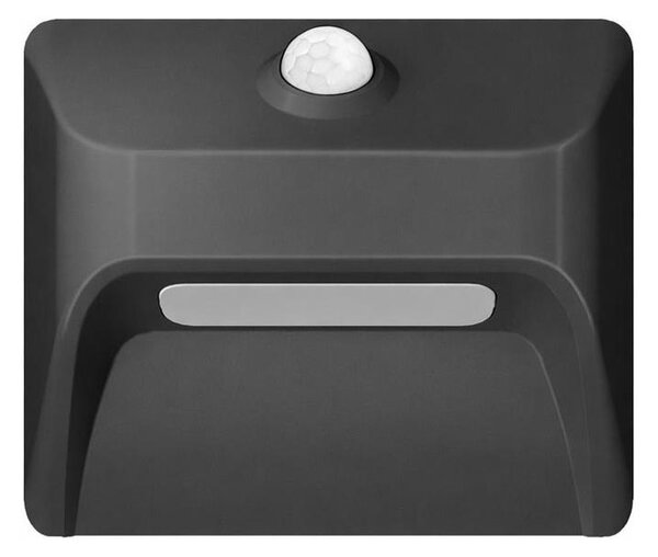 Immax 08307L - Lampă LED reîncărcabilă pentru trepte cu senzor STEP LIGHT 0,3W/3,7V 2200 mAh IP53 neagră