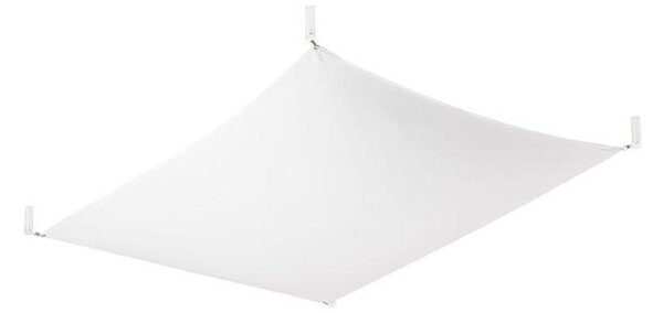 Sollux SL.0737 - Plafonieră LED LUNA, 2 x G13 / 8,5 W / 230 V, 80 x 105 cm, albă