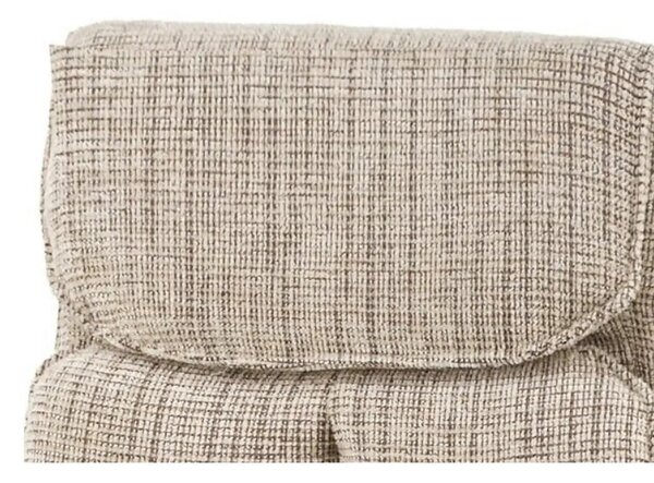 Scaun rotativ K596, bej/casmir, stofa clasica/metal, 66x66x93 cm