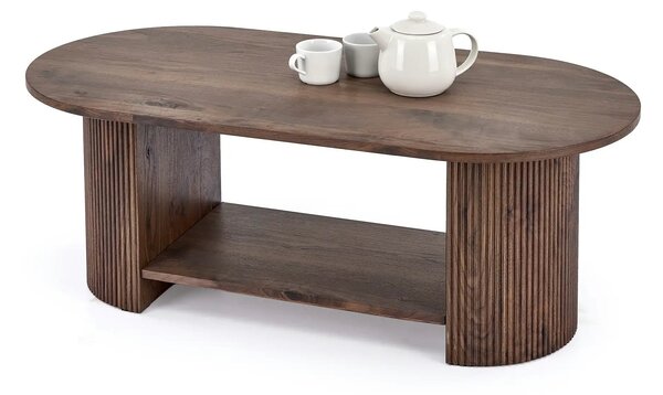 Masuta cafea PERILA, nuc, 120x60x45 cm