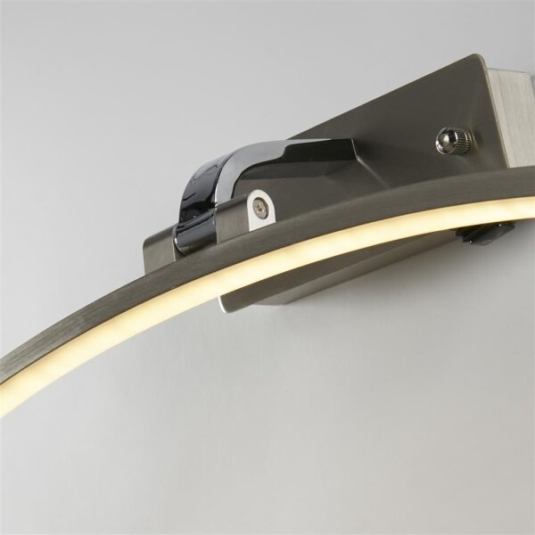 Searchlight 79821-40SS - Lampă LED pentru tablouri SANTORINI, 8,2 W, 230 V, argintiu