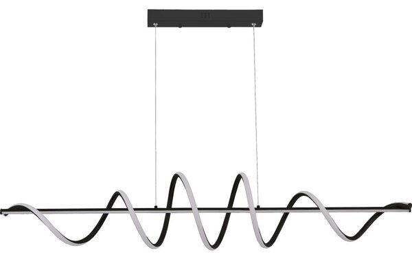 Zuma Line MS902-BK - Lustru LED suspendat pe cablu ESERO LED/60W/230V, negru
