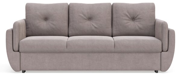 Canapea Extensibilă 3 locuri BLUES, 224x82x90 cm, Taupe-Enjoy