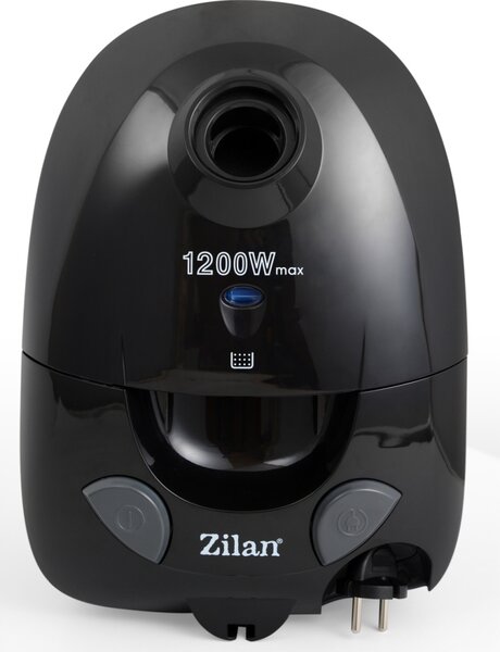 Aspirator cu sac ZILAN ZLN-8471,Negru Capacitate sac textil 2.0 l, Putere 1200W, Cordon electric retractabil 5 m