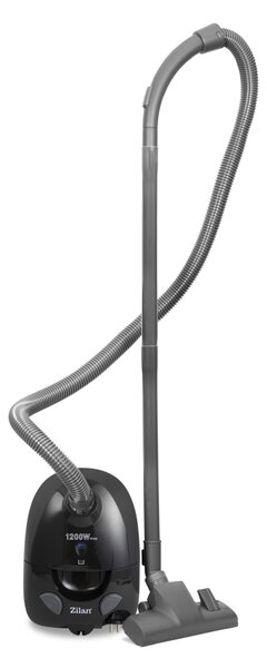 Aspirator cu sac ZILAN ZLN-8471,Negru Capacitate sac textil 2.0 l, Putere 1200W, Cordon electric retractabil 5 m