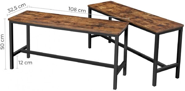Banci Vasagle, 108x33.5x50cm