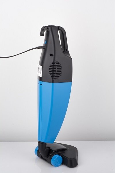 Aspirator vertical ZILAN ZLN1235, Albastru Negru Putere 800W, Fara sac, Recipient praf 2L