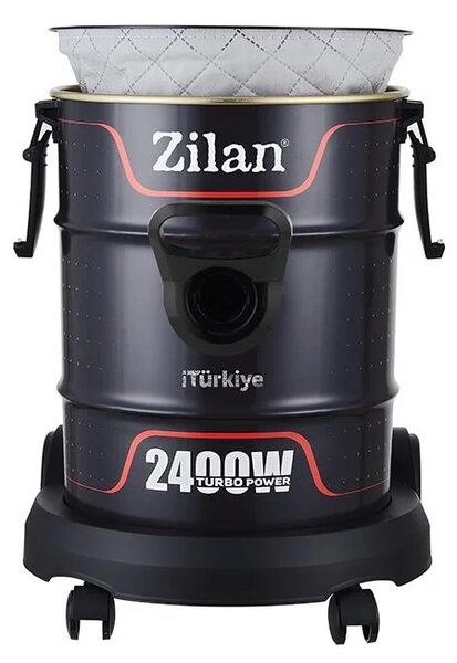 Aspirator Zilan ZLN2006, Putere 2400W, Putere aspirare 200W, Fara sac, Functie de suflare, Capacitate 21L