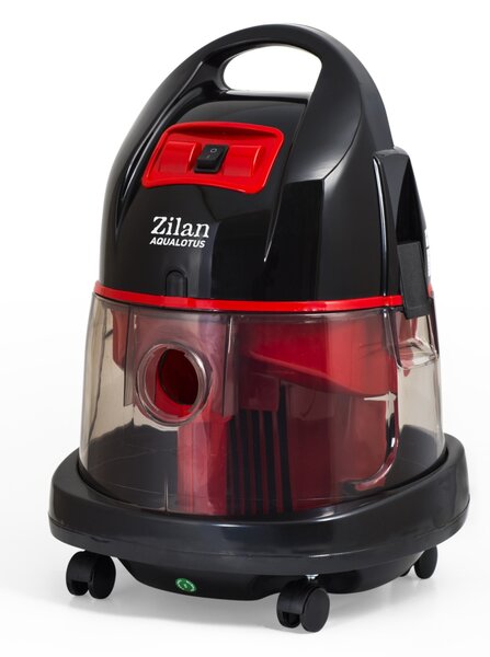 Aspirator ZILAN ZLN8945R Rosu cu filtrare prin apa si uscata,2000W