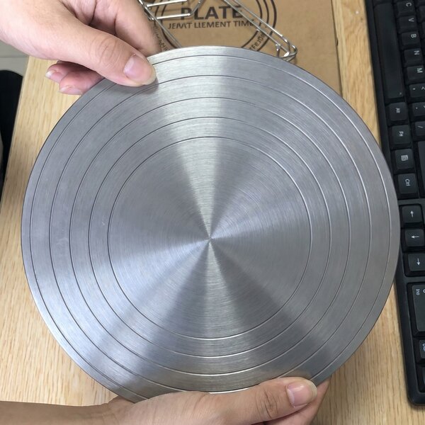 Placă difuzor de căldură pentru aragaz, din aliaj, 20 cm