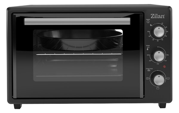 Cuptor electric Zilan ZLN8887 Negru, capacitate 35 litri, temperatura reglabila, putere 1800W