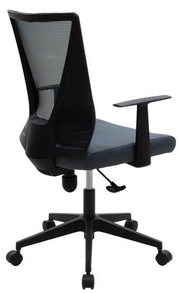 Scaun Birou Ghost Negru - Gri