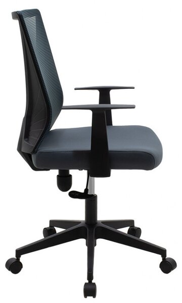 Scaun Birou Ghost Negru - Gri