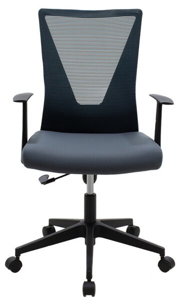 Scaun Birou Ghost Negru - Gri