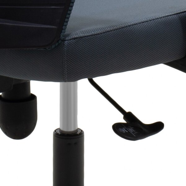 Scaun Birou Ghost Negru - Gri