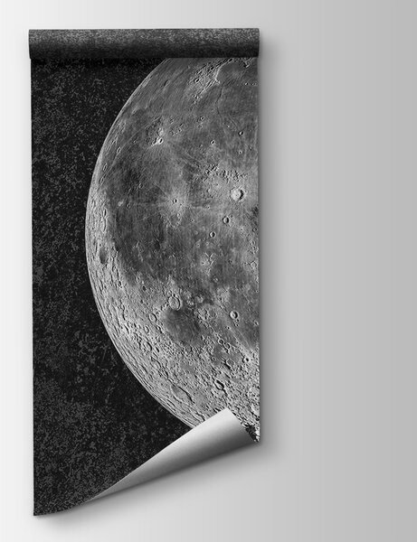 Fototapet Lună misterioasă pe un cer întunecat, Fototapet natură, Fototapet populare, u95521 - Tapeko.ro