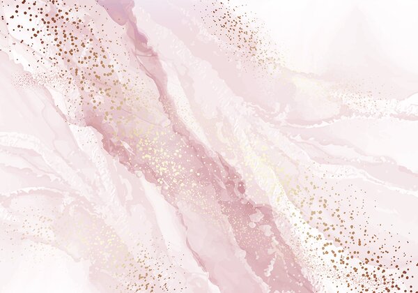Fototapet Shimmering blush arta peisajului montan, Fototapet textură, Fototapet populare, u95846 - Tapeko.ro