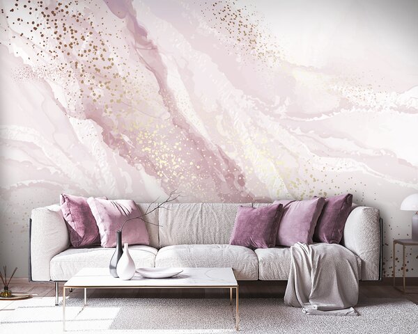 Fototapet Shimmering blush arta peisajului montan, Fototapet textură, Fototapet populare, u95846 - Tapeko.ro