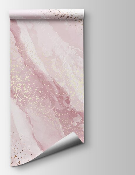 Fototapet Shimmering blush arta peisajului montan, Fototapet textură, Fototapet populare, u95846 - Tapeko.ro