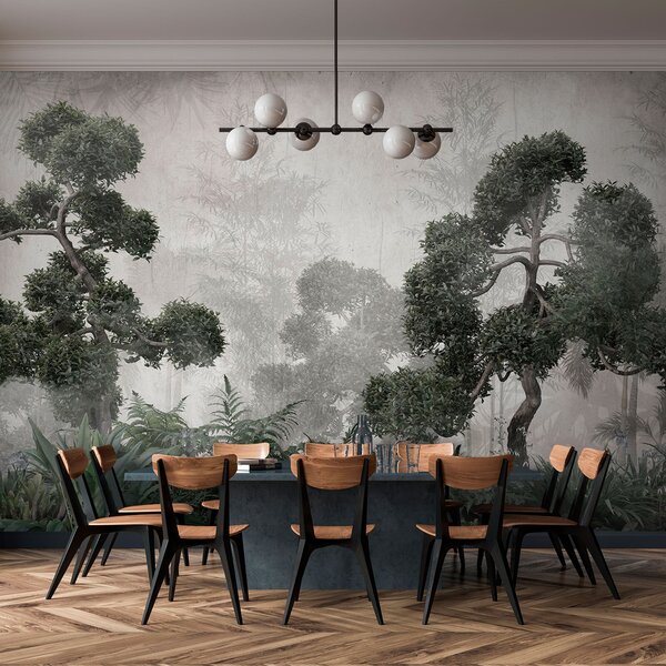 Fototapet Grup de arbori și plante, Fototapet jungle, Fototapet populare, u95901 - Tapeko.ro