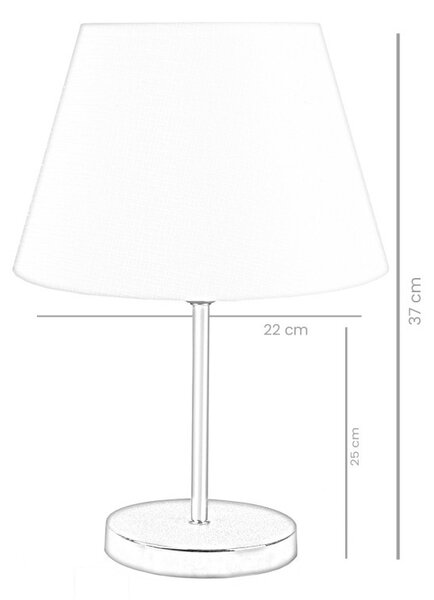 Set 2 veioze AYD - 2354 Gri