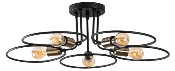 Lustra Circle - 1346 Negru