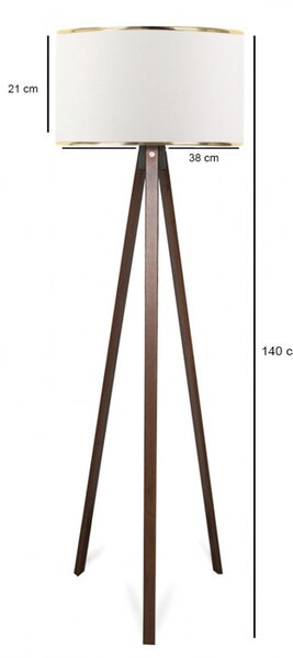 Lampadar AYD-2984 Alb