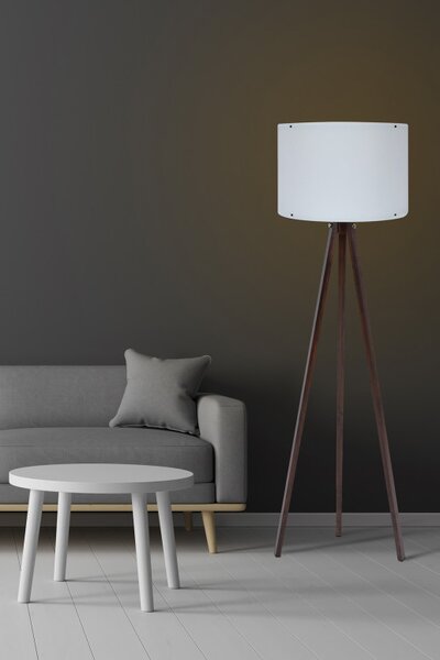Lampadar 128 Alb Nuc